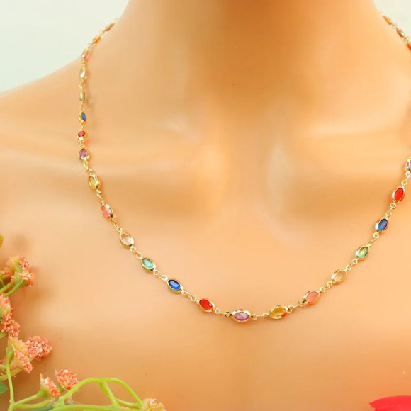 "New Beautiful Design Necklace Chain for Women/Girls, Gift, N594 - Picture 6 of 10